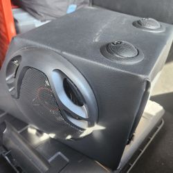 Speaker 6.5  tweeters And Box 