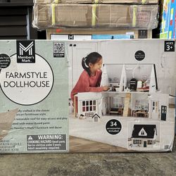Members Mark Farm Style Dollhouse Brand New In Box 