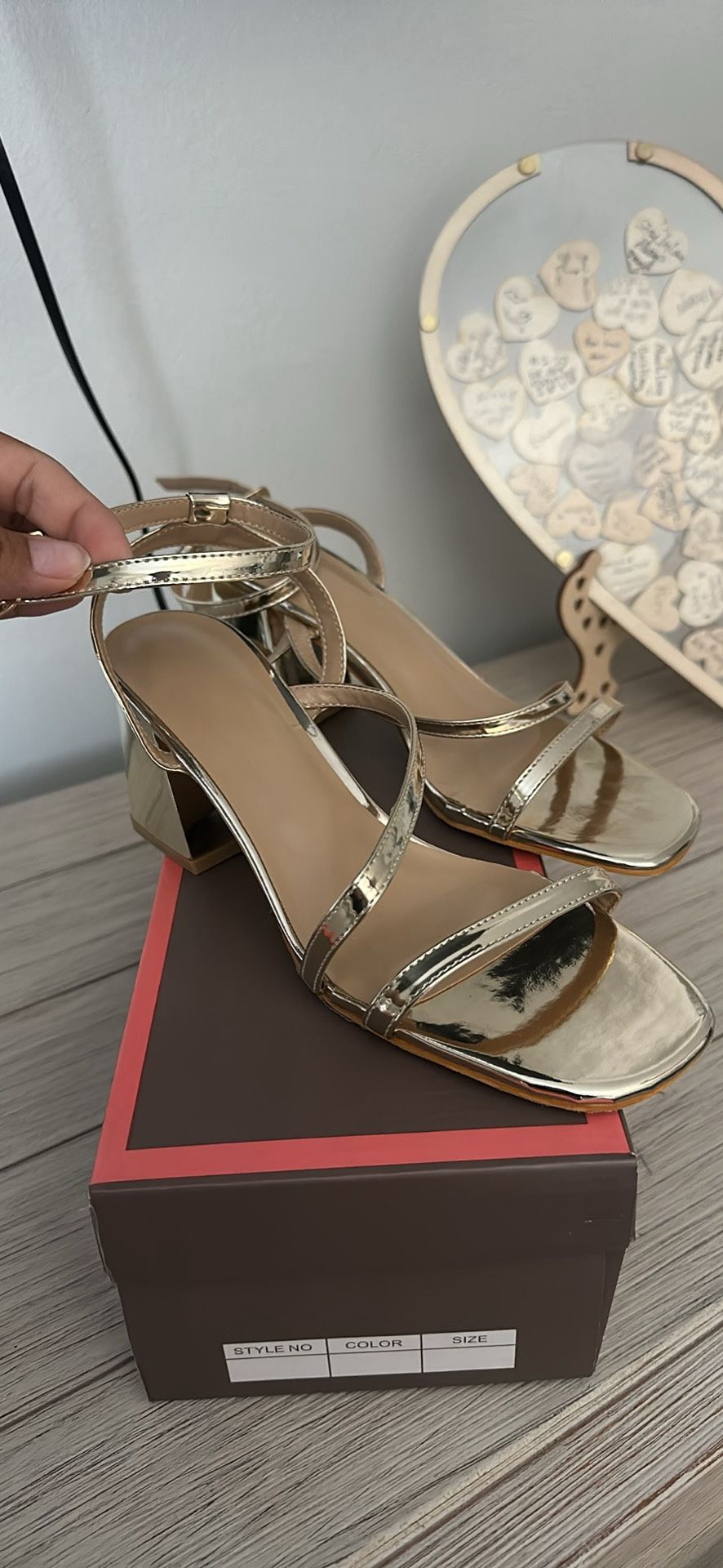 High Heels Gold