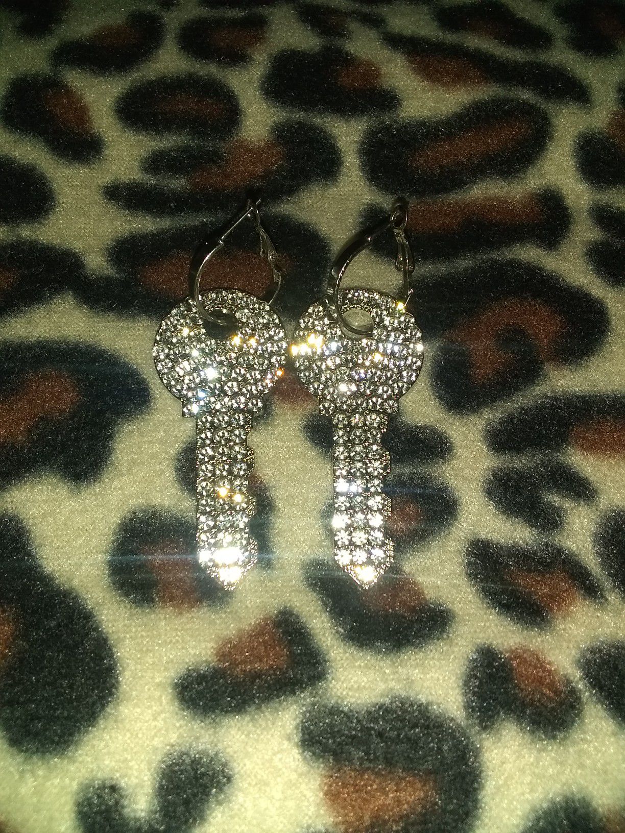 Key earrings