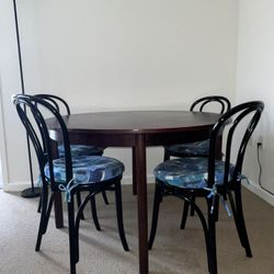 Dining Table With 4 Chairs