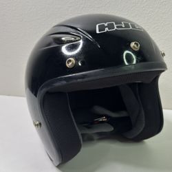 HJC CL-31 Open Face Motorcycle Helmet Black Pre-Owned