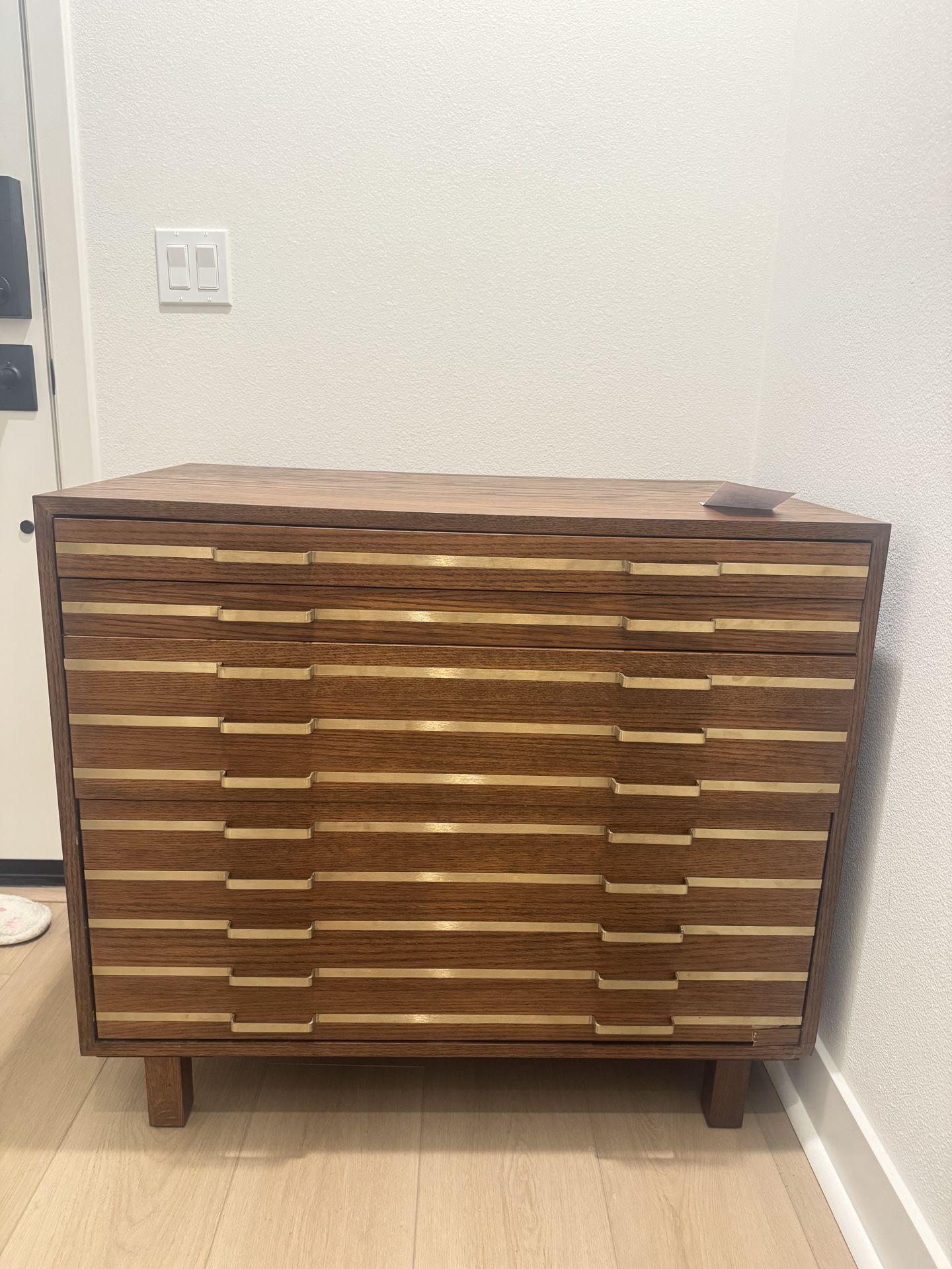 Crate And Barrel Drawer/filing Cabinet