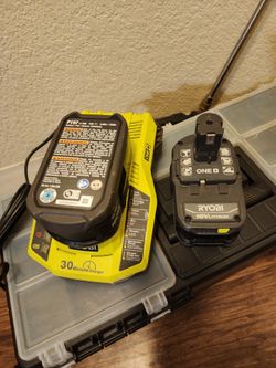 Robin battery and  charger