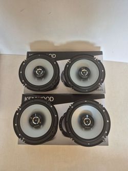 KENWOOD 2 PAIRS 6.5" 2 WAY 300 WATTS CAR SPEAKER