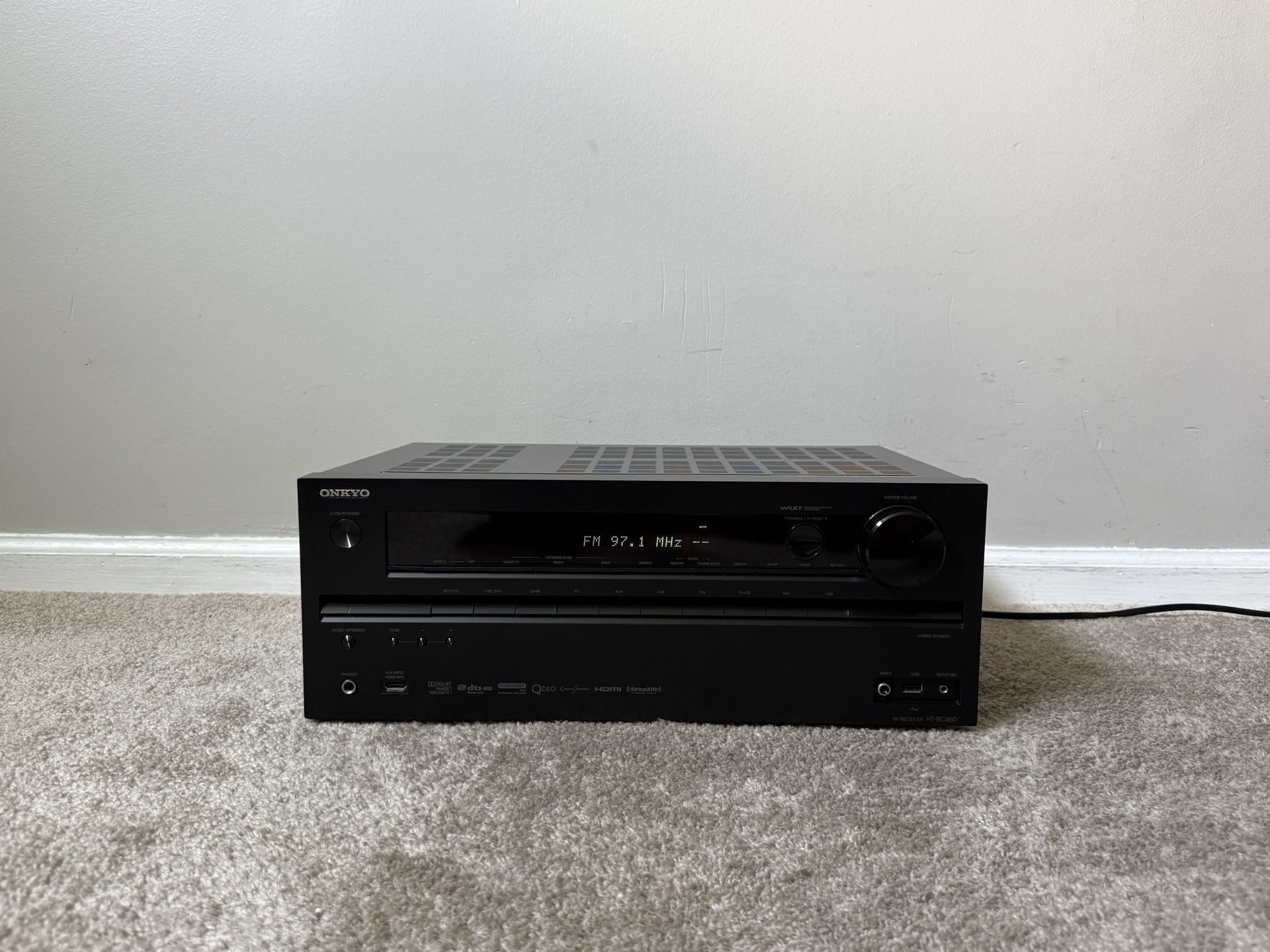 Onkyo HT-RC460 7.2 HDMI Home Theater Surround Receiver