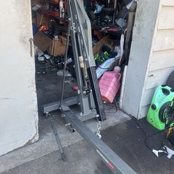 pitts burg heavey duty 1ton enginge houst