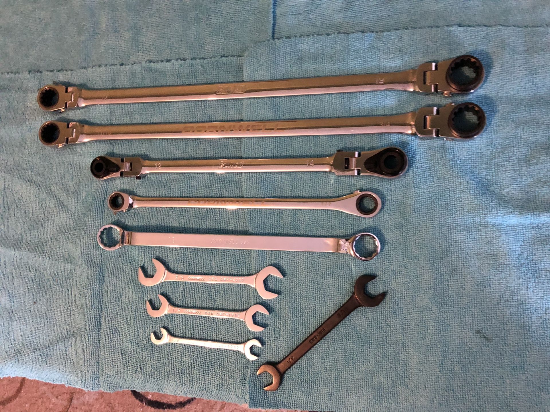Cornwell and ez red new wrenches