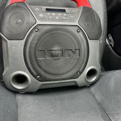 ION Audio Pathfinder Go All-Weather Portable Bluetooth Speaker Water Resistant