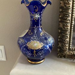 Murano Glass Vase 