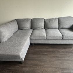 Grey Sofa & Chaise