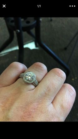 Silver ring size 8