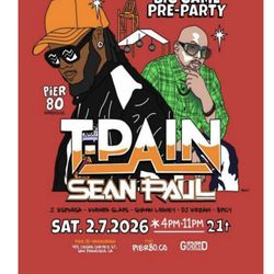 T-Pain & Sean Paul R&B and Ribs Pass General