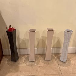 4 Flower Stands For Sale!