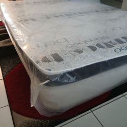 $199 Queen PillowTop Mattress Only Brand New Free Delivery 
