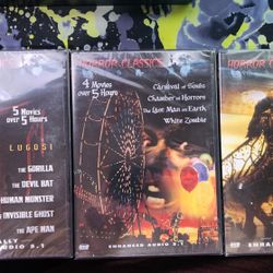 SEALED Horror Classics Volumes 1-3 13 Movies