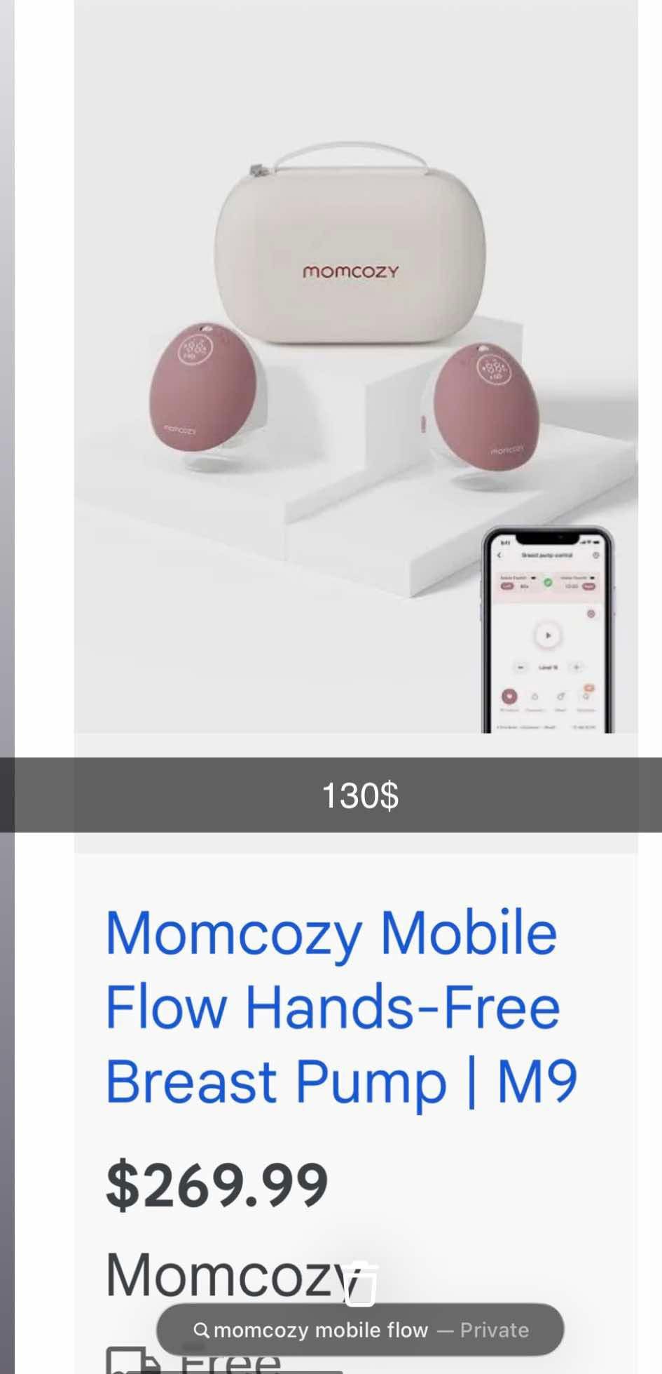 Momcozy Mobile Flow Breast Pumps