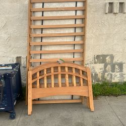 Twin Bed Frame & Mattress 