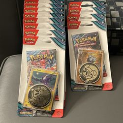 Pokemon Twilight Masquerade Booster Pack And Coin