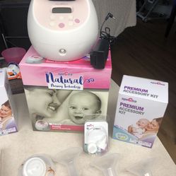 Spectra S2 Breast Pump And Extra Parts