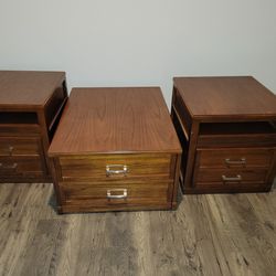 4 Piece Ashley Furniture Coffee Table, TV Stand, and  Side Tables