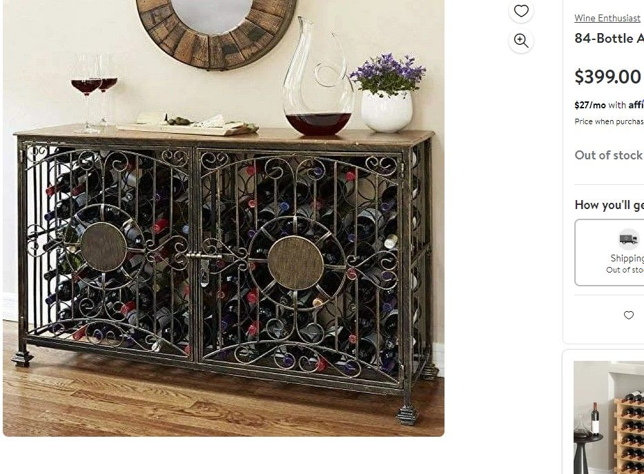 Wine 🍷 Rack Twin Household Items