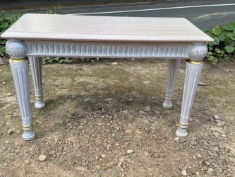Stephen Hultberg custom wooden accent table neoclassical design