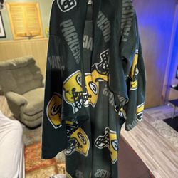 Green Bay Packers Robe Blanket  - Brand new