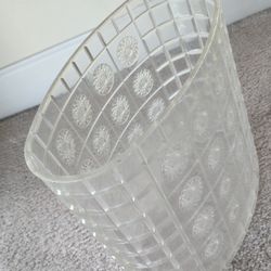Vintage Clear Plastic Basket
