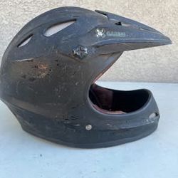 Full Face Motocross Helmet – X Games Logo – Heavy Wear – Display / Practice