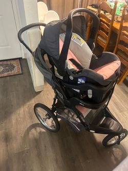Stroller and car seat infant