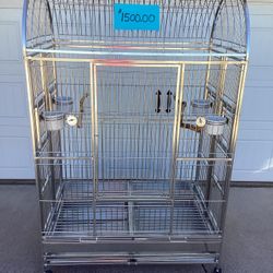 Parrot / Macaw Stainless Steel Cage 