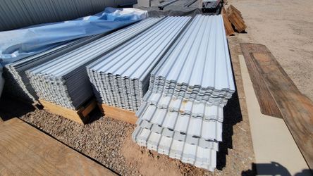 Corrugated Metal Sheets.
