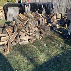 Oak firewood