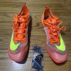 Nike Zoom Victory Waffle 5  Orange Track Field Shoes Men’s Sz 12.5 New No Box