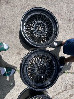 20” black rims