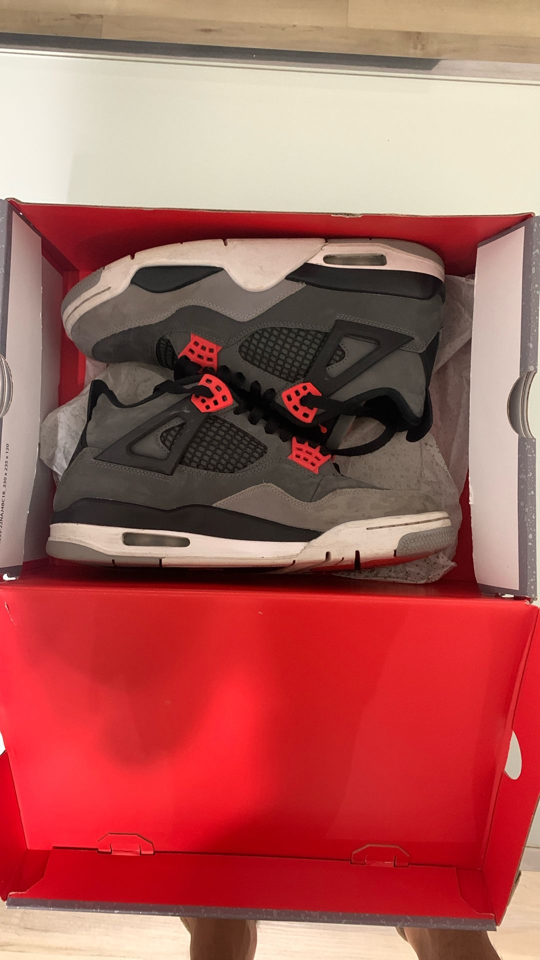 Jordan Fours Retro Infrared