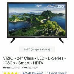 32nch vizio smart hd TV buy today ill throw in roku ecpredd ftee