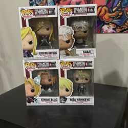 Full Metal Alchemist Brotherhood Funko Pops