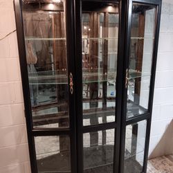 Restored Black China Cabinet