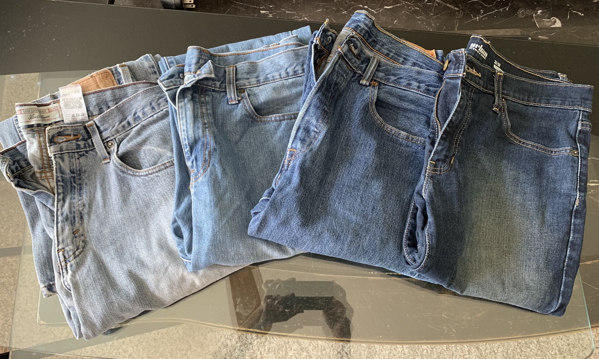 4 Pairs Of Mens Jeans