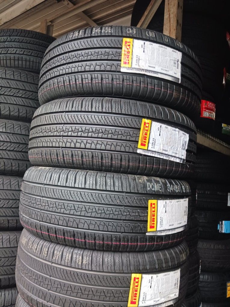 New PIRELLI 215/55R17 set of 4 tires