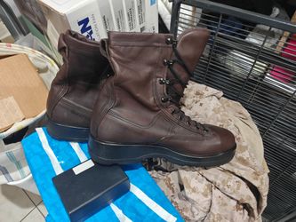 Belleville 330 ST Brown Flight Deck Steel Toe Boots - Men 10.5R / Wom 12.5R