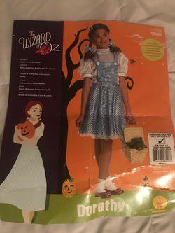Halloween costume size girls 8-10