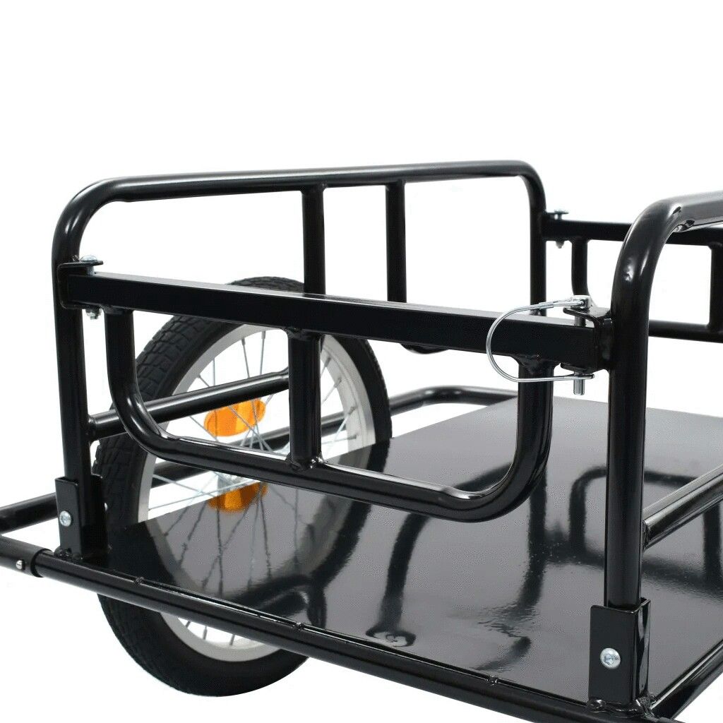 Bike Cargo Trailer Steel Blàck