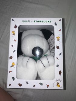 Snoopy Plush Starbucks