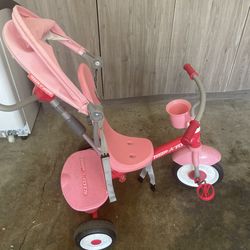 Radio Flyer Stroll N Strike- pink