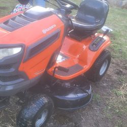 Used husqvarna mower online deck