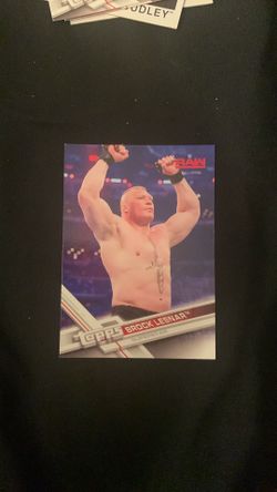 2017 Topps WWE #10 Brock Lesnar