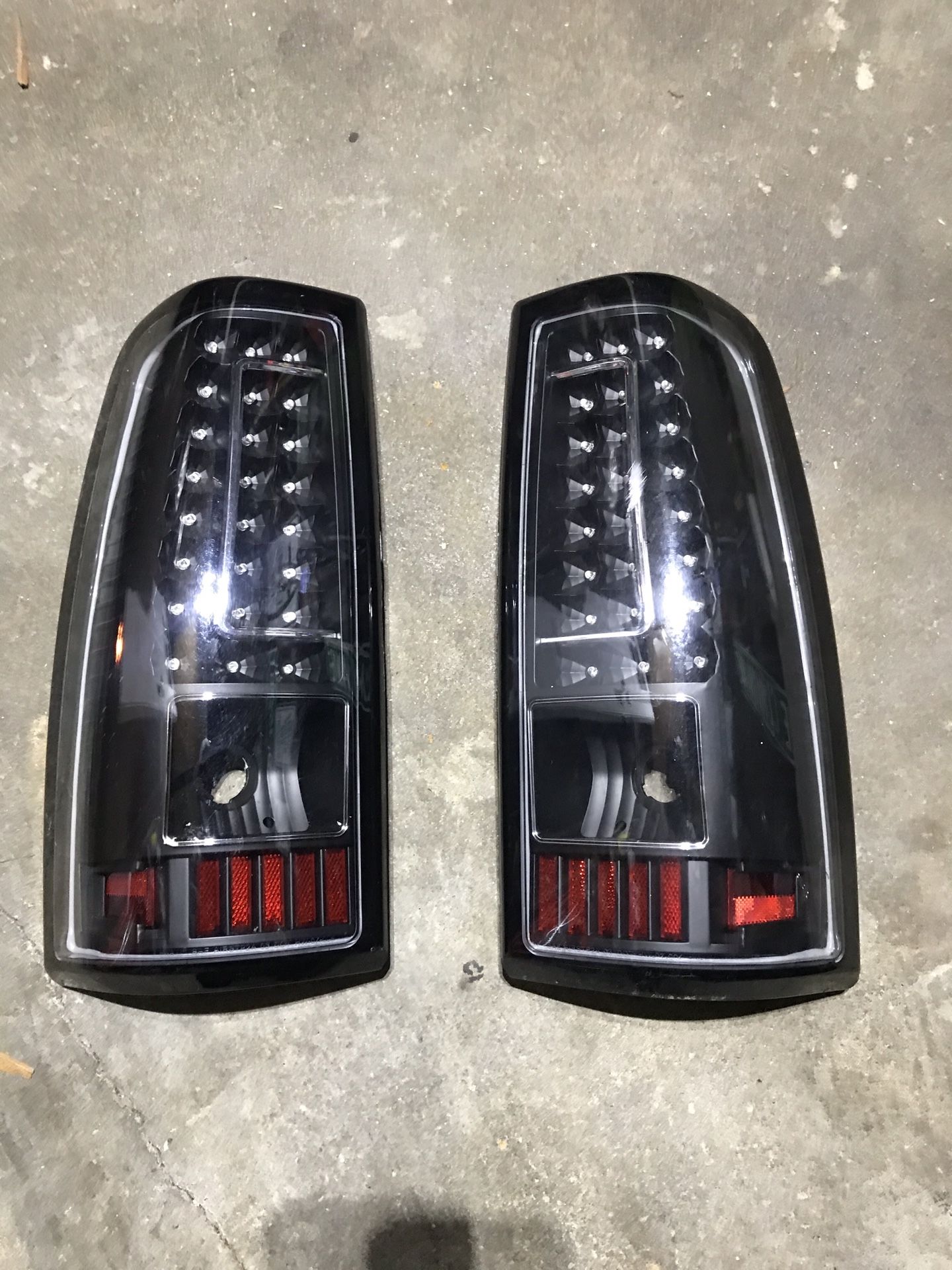 Silverado Led tail lights